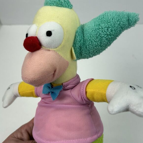 The Simpsons Krusty The Clown Plush Stuffed Toy 12" Universal Studios - Picture 6 of 9